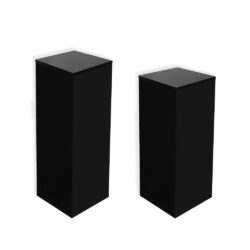 New Black Knockdown Pedestals