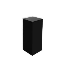 36 inch black pedestal knockdown display base JDC 1436B for retail merchandising