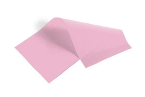 Light Pink Tissue Paper – 20x30 Inch Sheets for Gift Wrapping and Retail Display