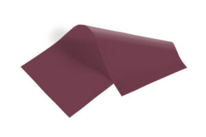 burgundy tissue