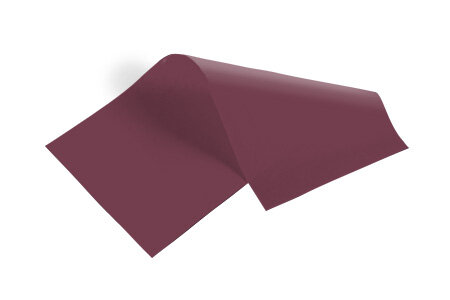 burgundy tissue