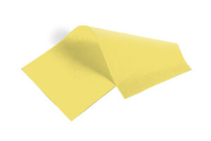 light yellow tissue