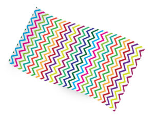 zig zag tissue