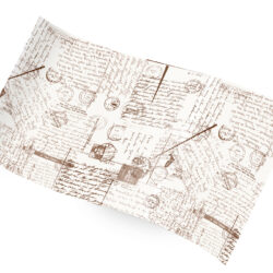 travel postcard tissue