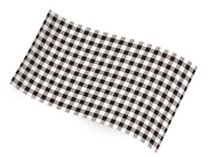 gingham tissue paper