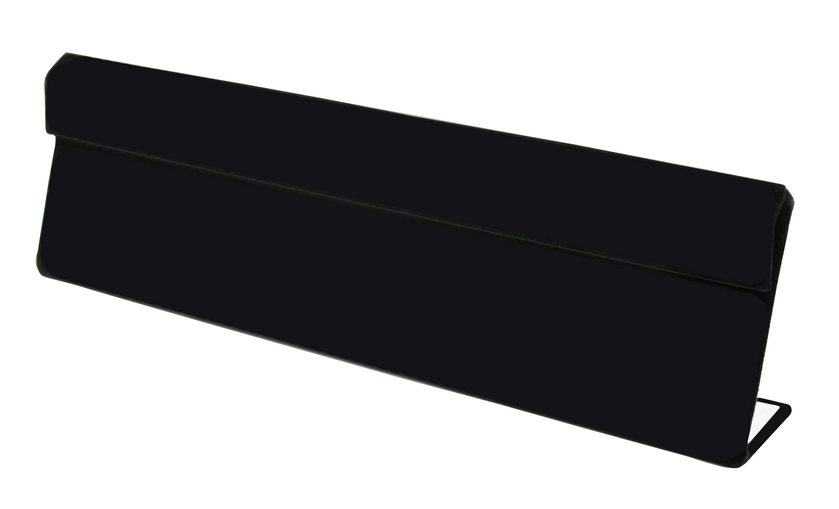 Black velvet 5 pair earring display stand 10 long by 3 tall