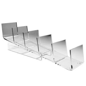 Acrylic Five Way Clutch Bag Display — acrylic clutch bag display 5 way