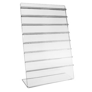 Clear Acrylic Lucite Earring Display Panel Board 11-1/4"x19"