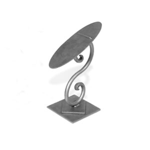 Single Shoe Displays — aaron contemporary single shoe display raw steel