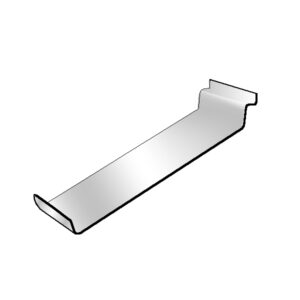 Slatwall Shoe Display- Slant — acrylic slatwall shoe display slant