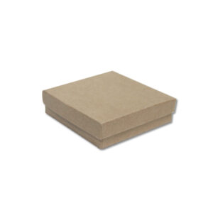 3 1/2" x 3 1/2" x 1" Jewelry Box display and packaging