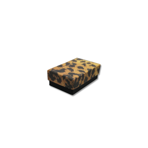Animal Print Jewelry Box - 2 5/8" x 1 1/2" x 1" packaging solution
