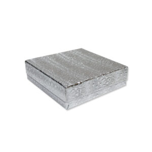 3 1/2" x 3 1/2" x 1" Jewelry Box retail store product