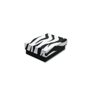 Animal Print Jewelry Box - 3 1/4" x 2 1/4" x 1" packaging solution