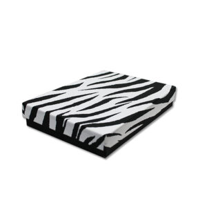 Animal Print Jewelry Box - 5 3/8" x 3 7/8" x 1" packaging solution
