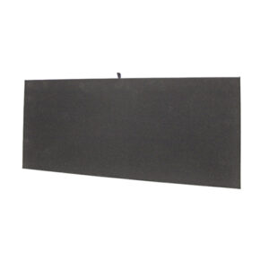 Black velvet display pad 11 by 20 inches countertop jewelry surface