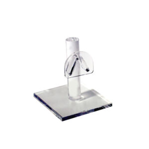 Individual eyeglass holder display for one pair of sunglasses
