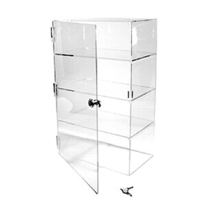 Acrylic Deep Locking Case — acrylic deep locking display case