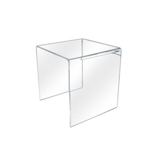 3 sided acrylic riser C38010 comparison of available sizes