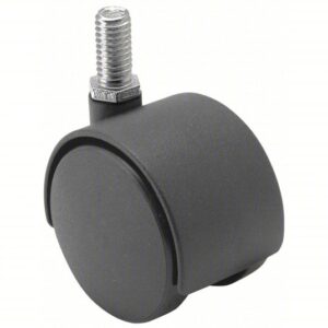 – view 2 – black twin caster