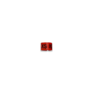 Colored Hanger Size Marker Red XS MSD7V-XS