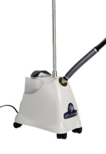 Jiffy J-2000 clothing steamer side view