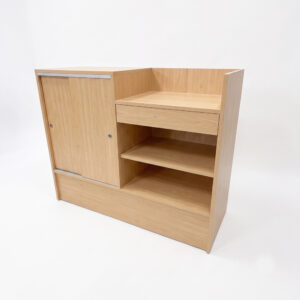 Maple Register Stand with Case